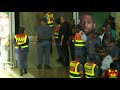 South Africa rugby team arrive home after World Cup triumph – watch live