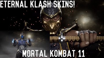 *EXCLUSIVE* MK9 Scorpion, MK DECEPTION Sub-Zero, Classic Frost! Eternal Klash Showcase!