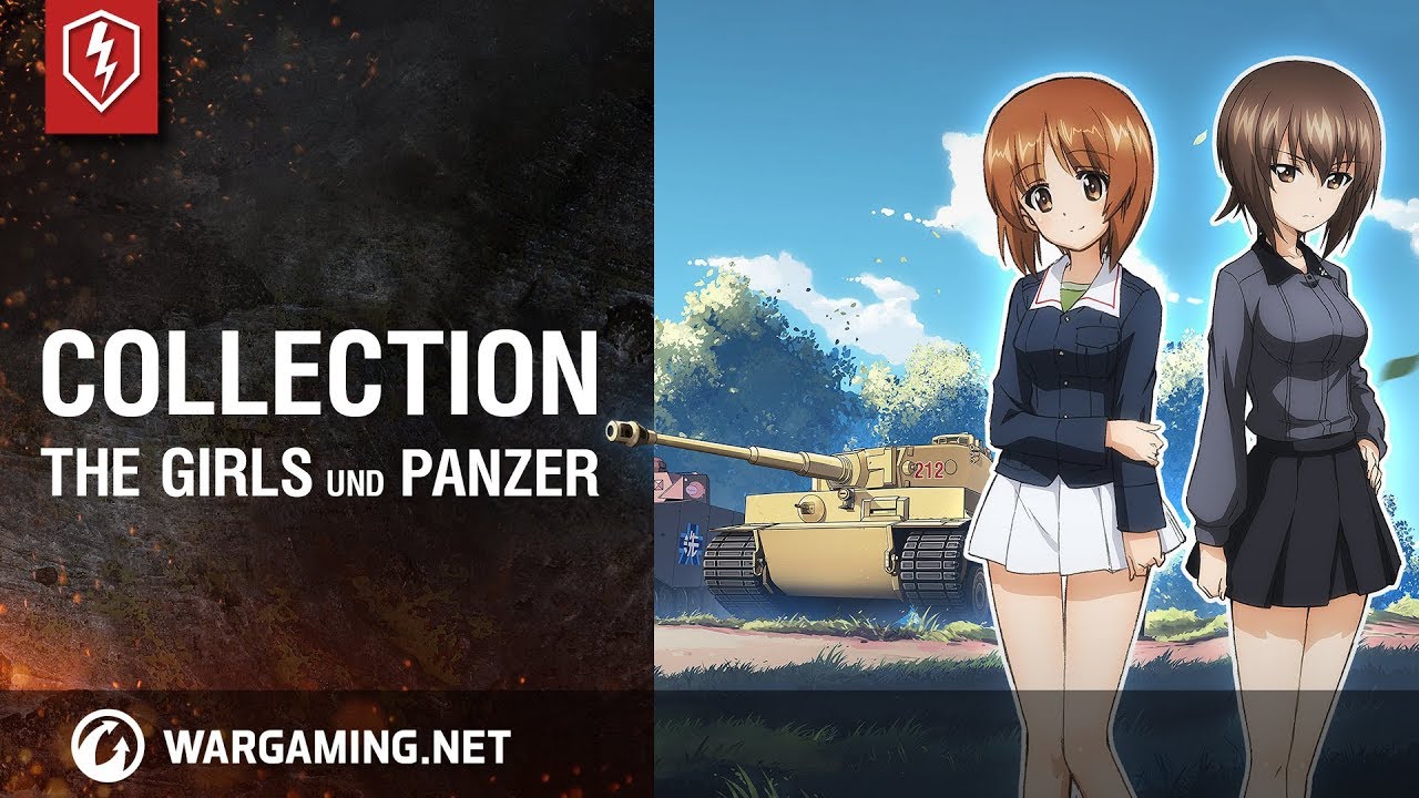 World Of Tanks Blitz Gup Collection The Girls Und Panzer Youtube