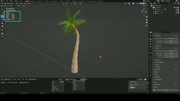 Palm Tree – 3D Model (Blender 4.0.2)