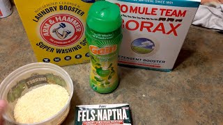 Homemade Laundry Detergent 7 Per 5 Gallon Bucket