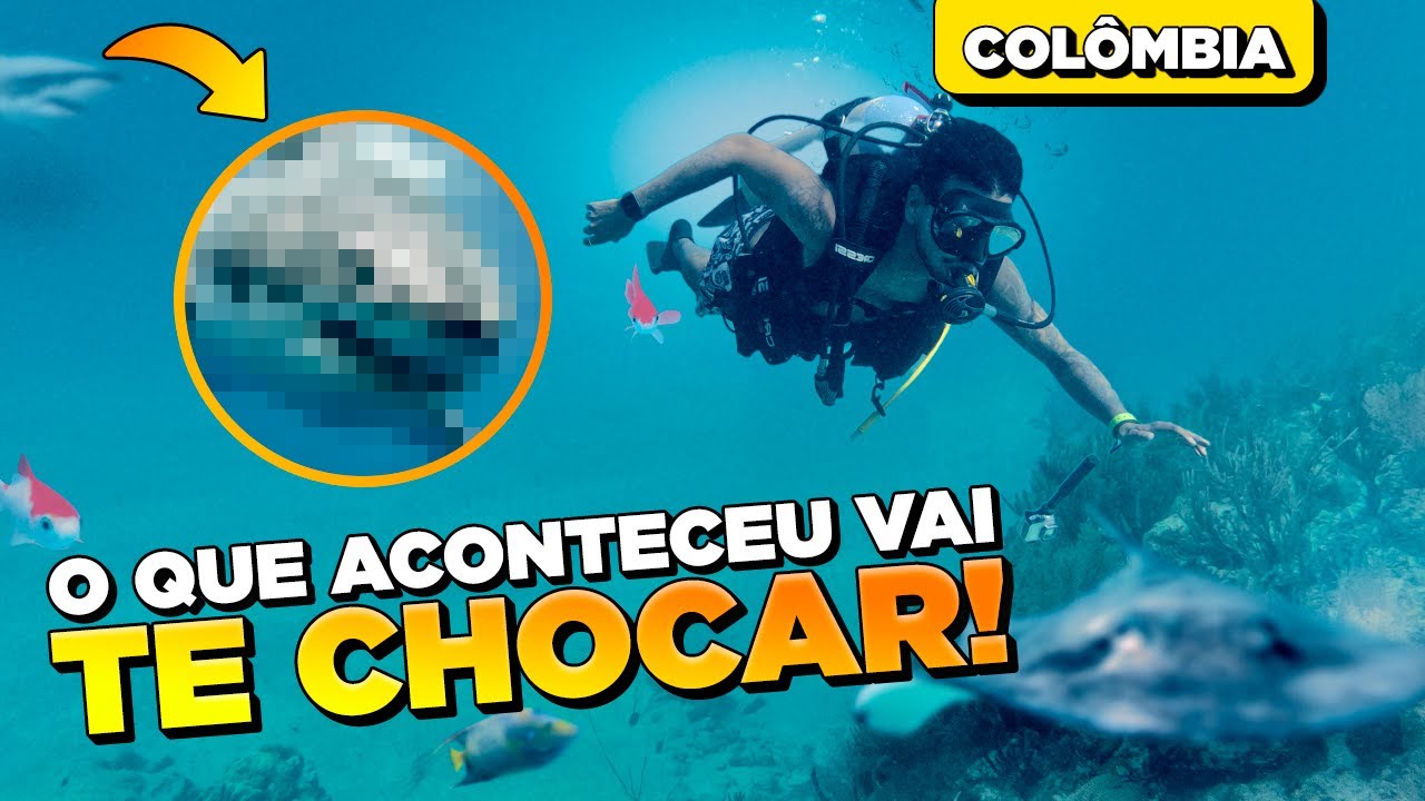 Como é Mergulhar com Cilindro em San Andrés | Experiência incrível no Mar do Caribe