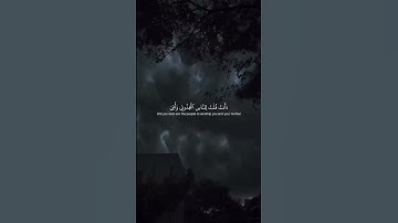 #ايات_من_القران #آيات تلاوة مؤثرة من اواخر سورة المائدة للقارئ ياسر الدوسري🤍..