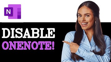 How To Disable One Note On Startup (2025)