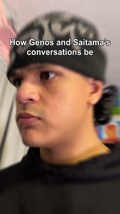 How Genos and Saitama’s conversations be #shorts #funny #anime #onepunchman ￼