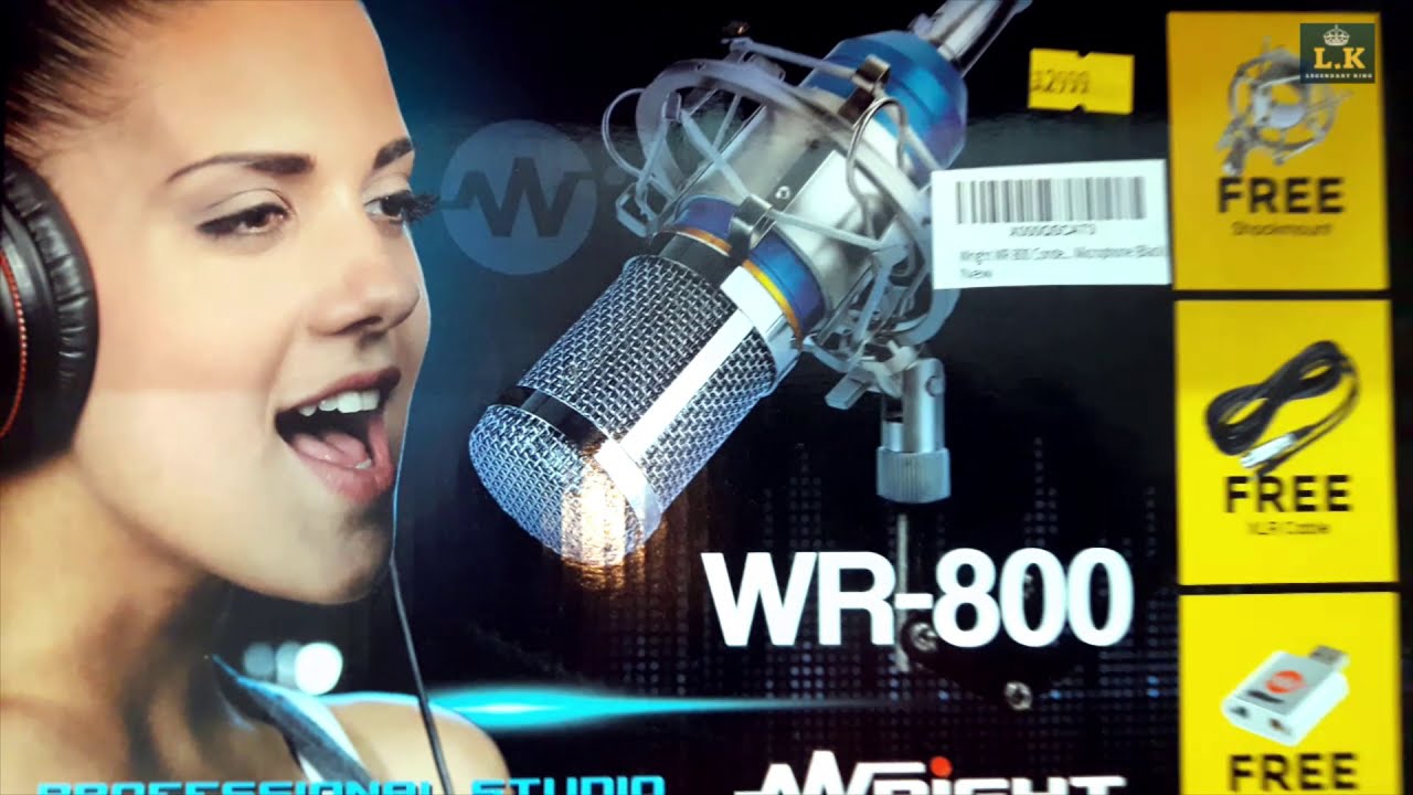 Wright WR 800 Condenser Microphone YouTube