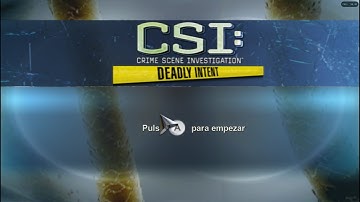 CSI: Deadly Intent (Español) de Wii con emulador Dolphin. Gameplay de los primeros minutos