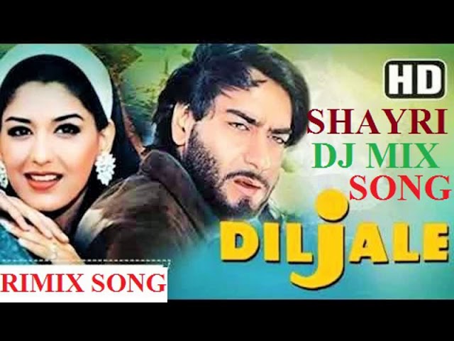 Shaam Hai Dhuaan Dhuaan | Diljale | Ajay Devgan | Madhoo | शायरी मिक्स | Rimix Song (old is gold)