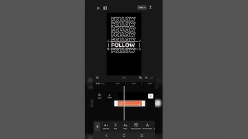 SCROLLING TEXT ANIMATION TUTORIAL IN CAPCUT #capcut #capcutedit #capcuttutorial #edit