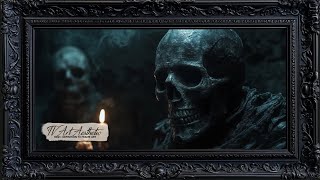 Frame TV Art | Halloween Scene with Skeletal Figures | Halloween Screensaver | TV Art