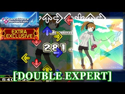 【DDR A】 Start a New Day [DOUBLE EXPERT] 譜面確認+クラップ