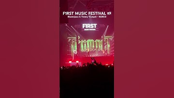 Thumbnail of Blasterjaxx & Timmy Trumpet - Narco @F1RST MUSIC FESTIVAL #edm #festival #dj #rave #narco