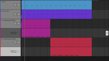 Behringer TD-3 vs. Jim Audio Pure Acid (iOS app) vs. Troublemaker (iOS app)