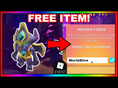 Free Item Roblox Build It Play It Event New Code How To Get Island Of Move Youtube - how to make a roblox world for free