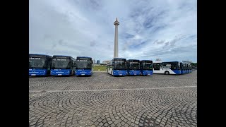 [EVENT] Transjakarta New Electric Bus Inaugurate