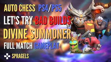 Divine Summoner *Off Meta Builds* - Auto Chess PS4 PS5 PC Mobile