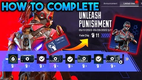 How To Complete Unleash Punishment New Event In Apex Legends Mobile | Fade Chips Event Explained!