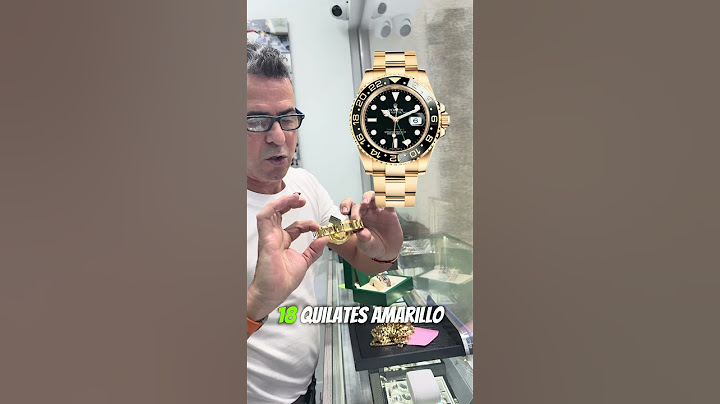 Hombre misterioso 🤔 trae su cadena de oro y nos compra Rolex Gmt-Master II yellow gold #rolexdeals