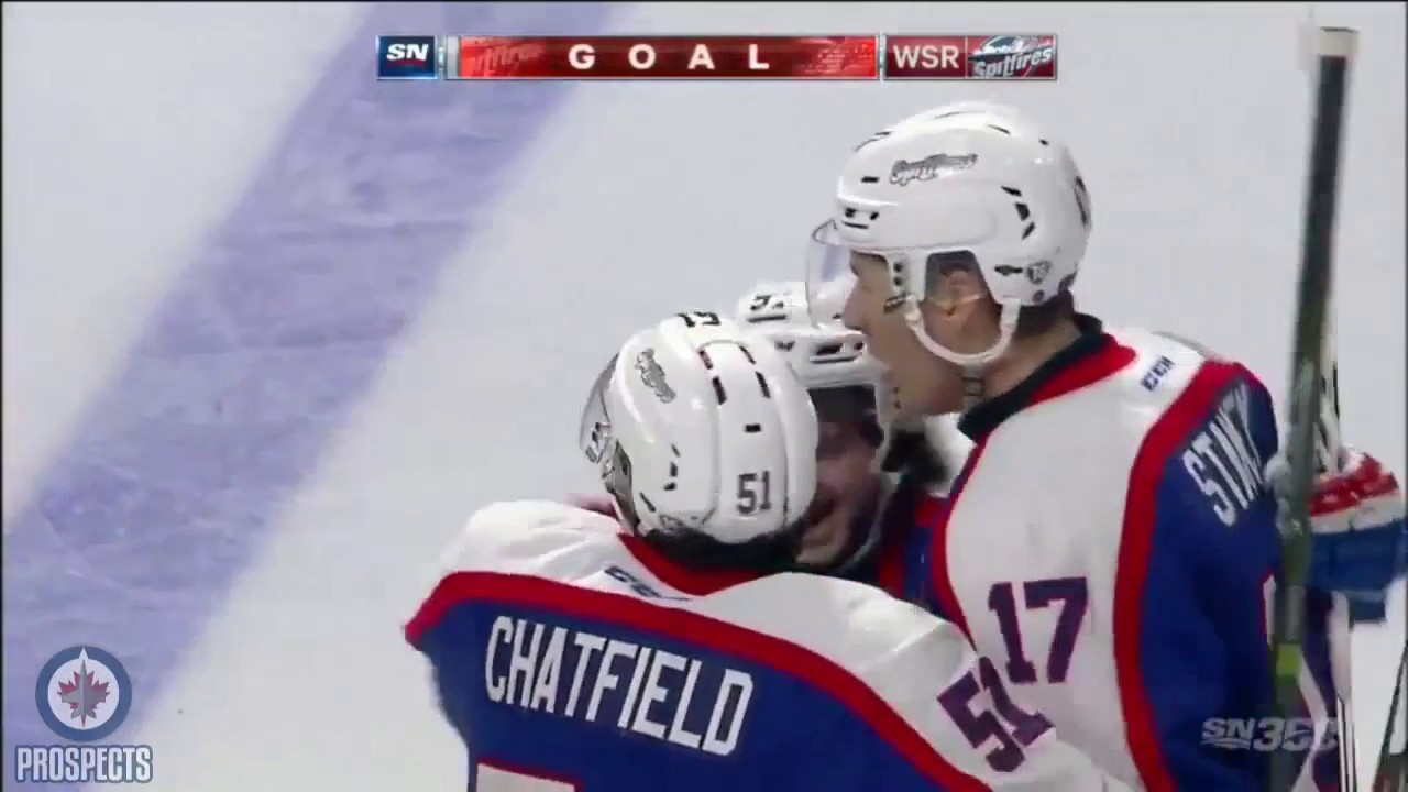 Logan Stanley 1G vs Rangers | Jan 12 2017