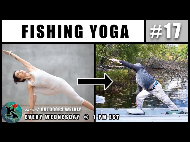 Fishing Yoga TEN POSES 😆 (Funny Spoof)