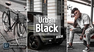 How to Edit Urban Black Photography - Lightroom Mobile | salsal