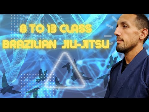 A little of what happens on the mats in a Fundamental Brazilian Jiu-Jitsu Class Age 8 to 13