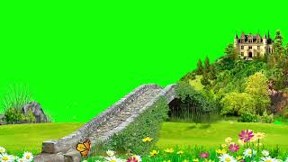Background video | Garden green screen | Nature green screen | New background video