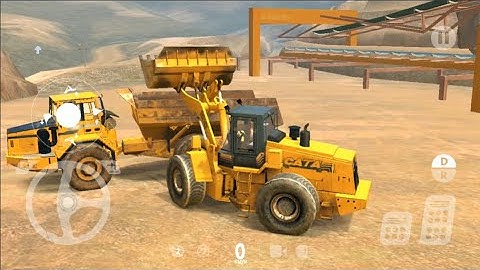Heavy Machines & Mining Simulator #4 Loader Truck Driving Simulator Android Gameplay kepçe kamyon