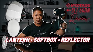 When to use Lantern, Softbox or Reflector when Filming | iFootage SL1 60DN Review by Myong | Camera to Freedom 186 views 3 weeks ago 9 minutes, 39 seconds