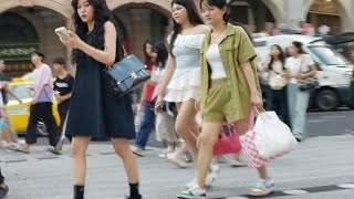 Walking on Beijing Road in Guangzhou, China|The busiest pedestrian street in Guangzhou