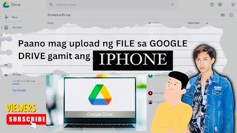 Paano mag Attach ng File, Picture, Videos sa Shared link via GOOGLE DRIVE gamit ang IPHONE
