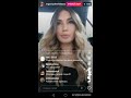 Евгения Феофилактова об измене мужа Гусева в прямом эфире Instagram 29-06-2017