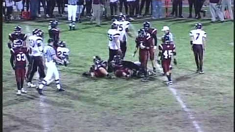 Joe Kupiszewski WR/DB #4, Boulder Creek H.S. Footb...
