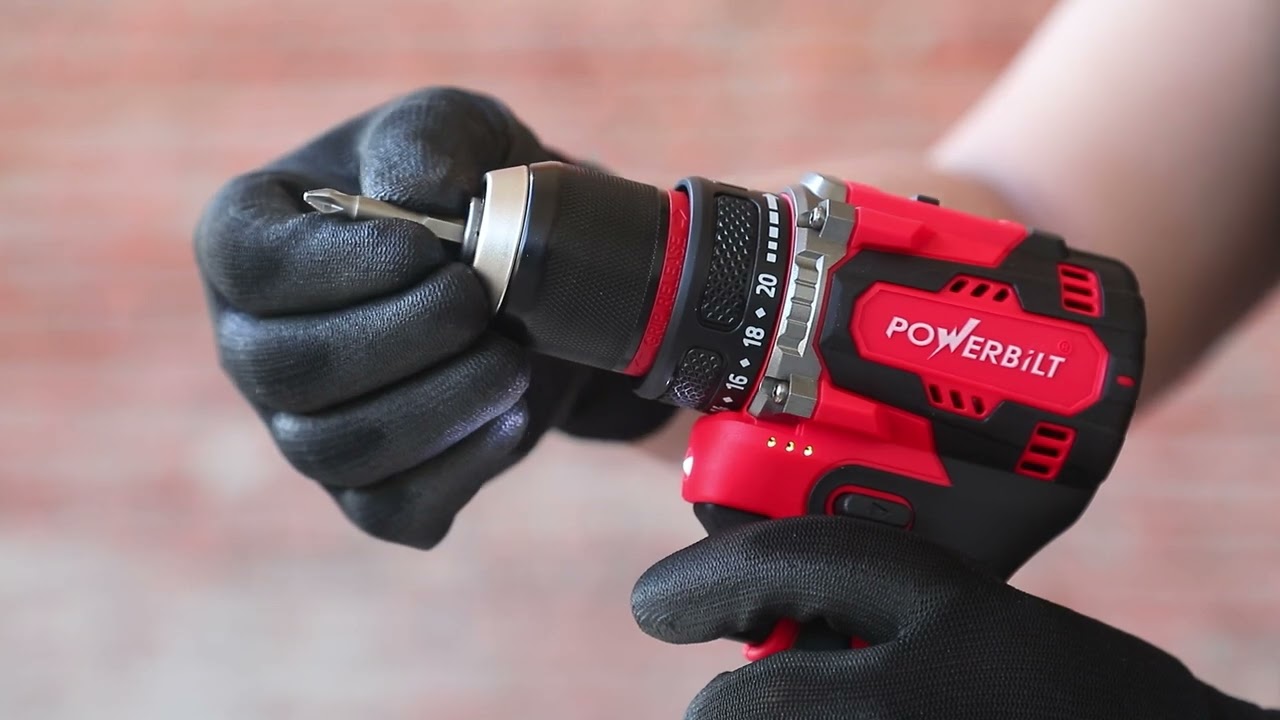 POWERBILT CORDLESS SCREWDRIVER MACHINE PBT-CBL16.8V-ID50