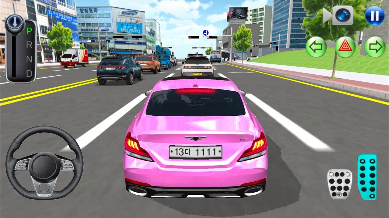 New Tesla Cybertruck Speed Test Perking ||3d Driving Class Gameplay #gameplay #cargame  