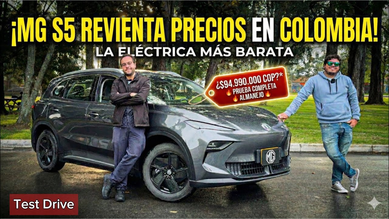 MG S5 en 🇨🇴 ¿La SUV eléctrica con mejor PRECIO del mercado?💰