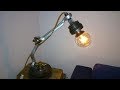 Industrial lamp out of car parts (VW Table lamp)