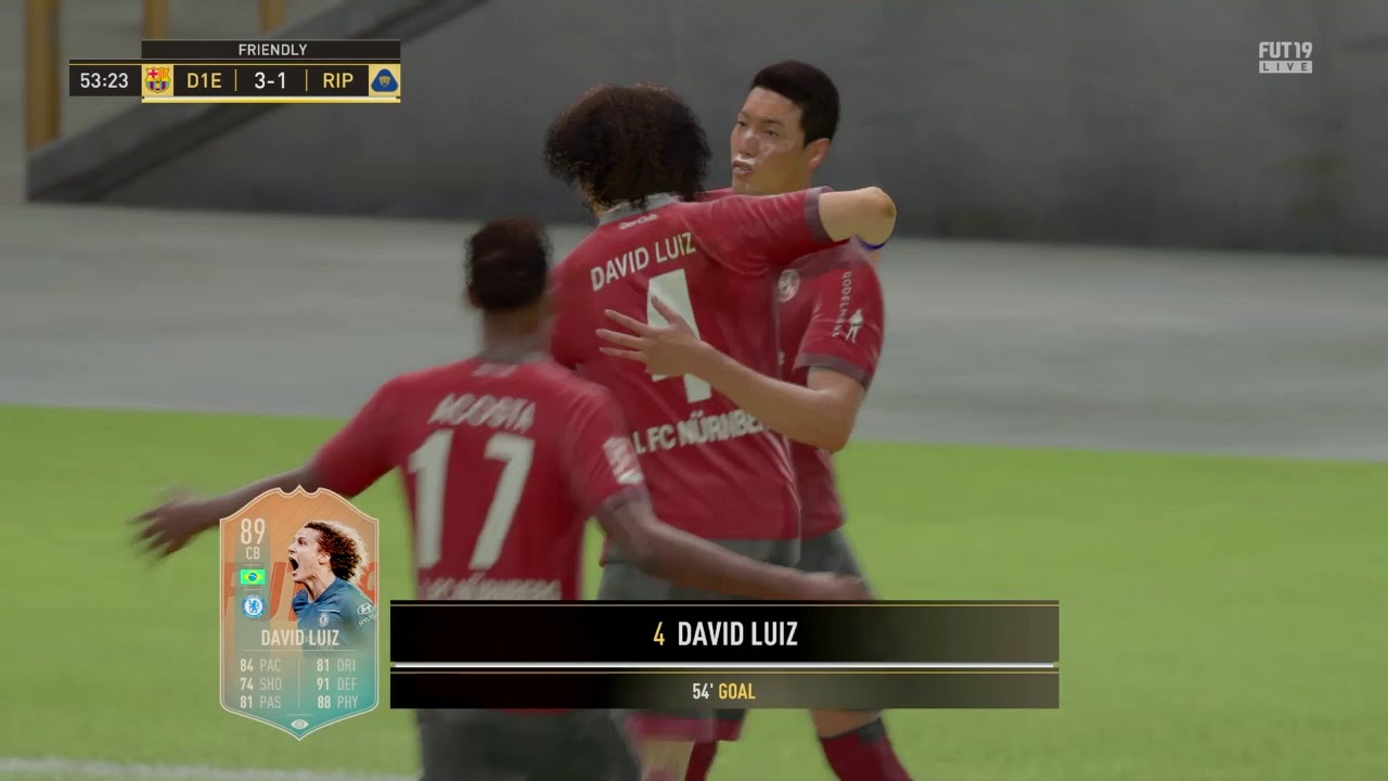 Fifa 19 Rocket Free Kick from David Luiz