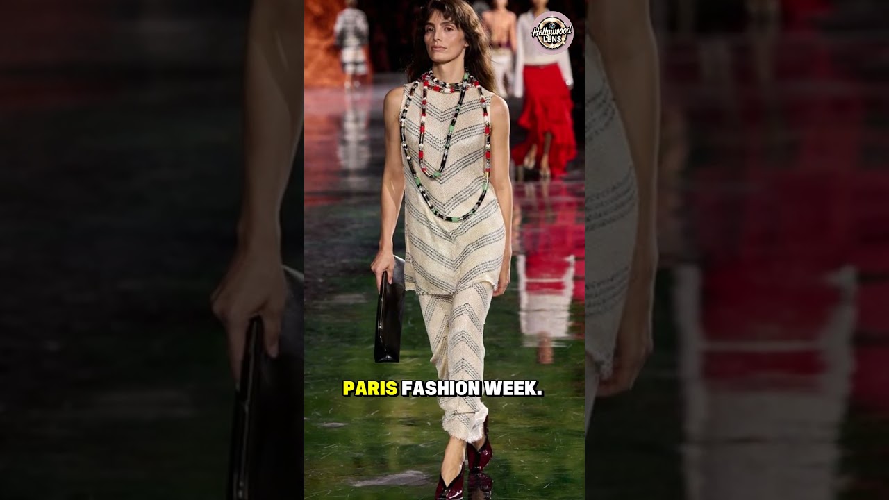 Pedro Pascal Supports Sister Lux Pascal as She Walks Chanel Runway  During Paris Fashion Week