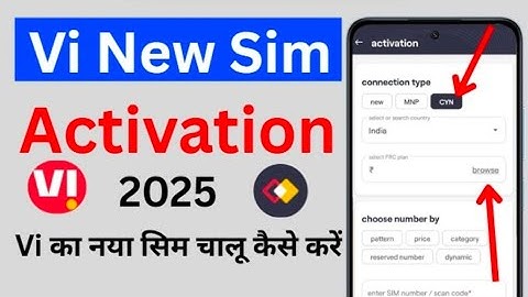 Vi sim activation latest process | How to activate vi sim card | new SIM activation 2025 ||