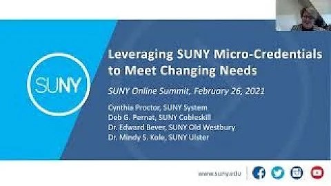 Leveraging SUNY Micro-Credential...  to Meet Chang...