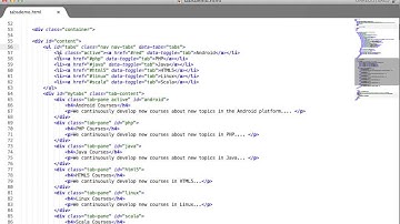 Tabs using Twitter Bootstrap