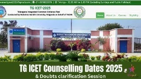 TG ICET 2025 Counselling Timeline & Document Verification – All You Need to Know