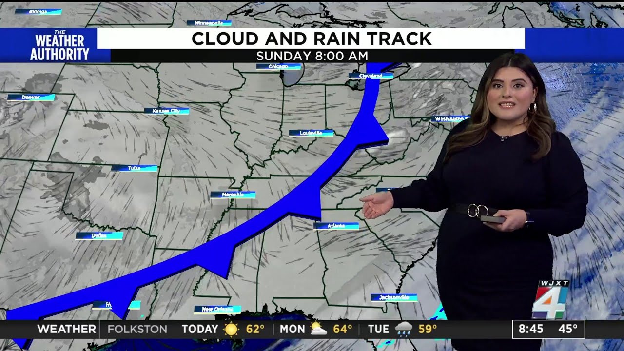 Sunshine returns today before the arrival of storms and arctic air ...