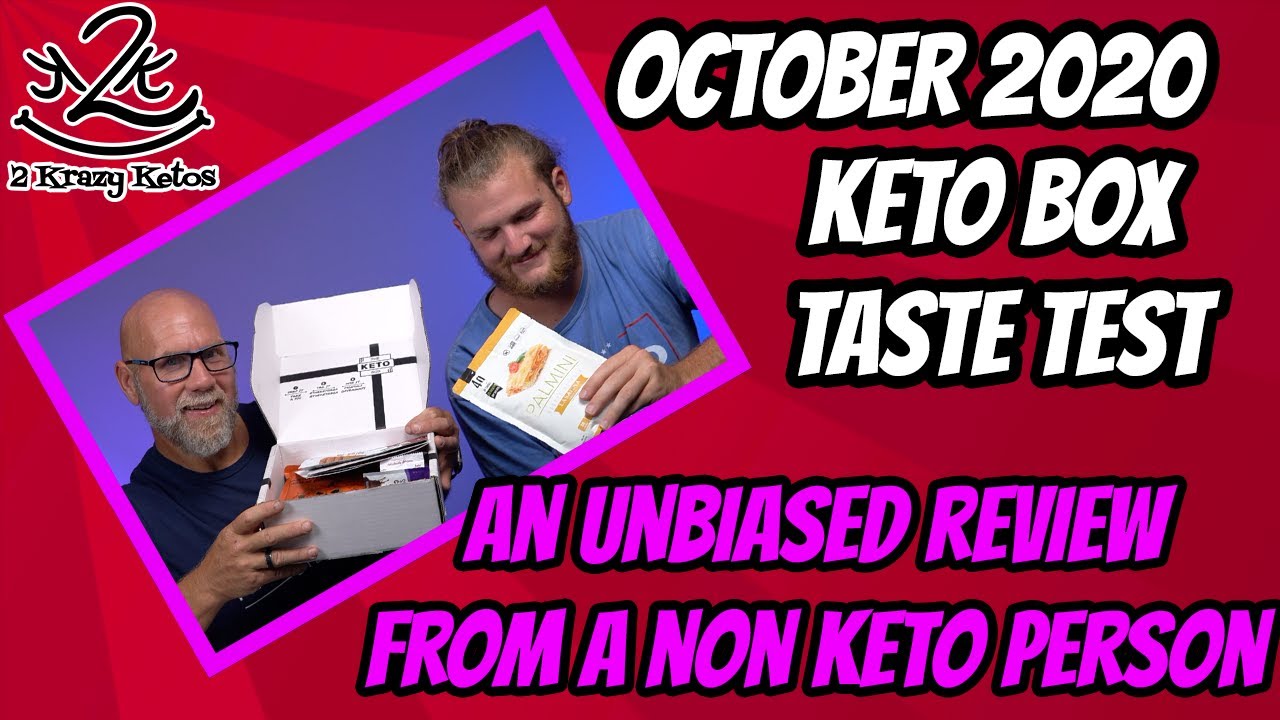 October Keto Box taste test - YouTube
