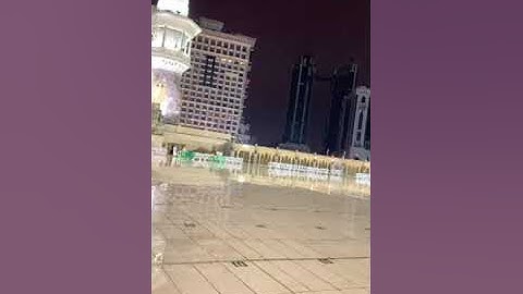 المطر ينهمر والشيخ ياسر الدوسري يترنم بـ﴿وَمِن آياتِهِ يُريكُمُ البَرقَ﴾   تسجيل من تحت الغيوم⛈1080P