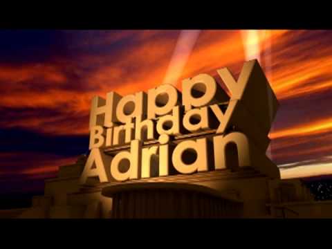 Image result for happy birthday adrian