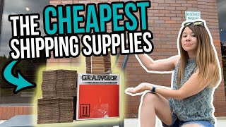 I Found The BEST DEALS On Shipping Supplies SO YOU DON