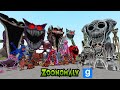 NEW MECHA TITAN CATNAP BUBBA DOGDAY VS ALL ZOONOMALY MONSTERS In Garry
