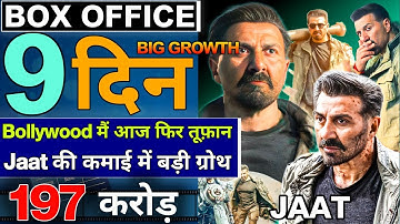 Jaat Box Office Collection Day 9 Report| Jaat Today Box Office Collection| Sunny Deol| Randeep H